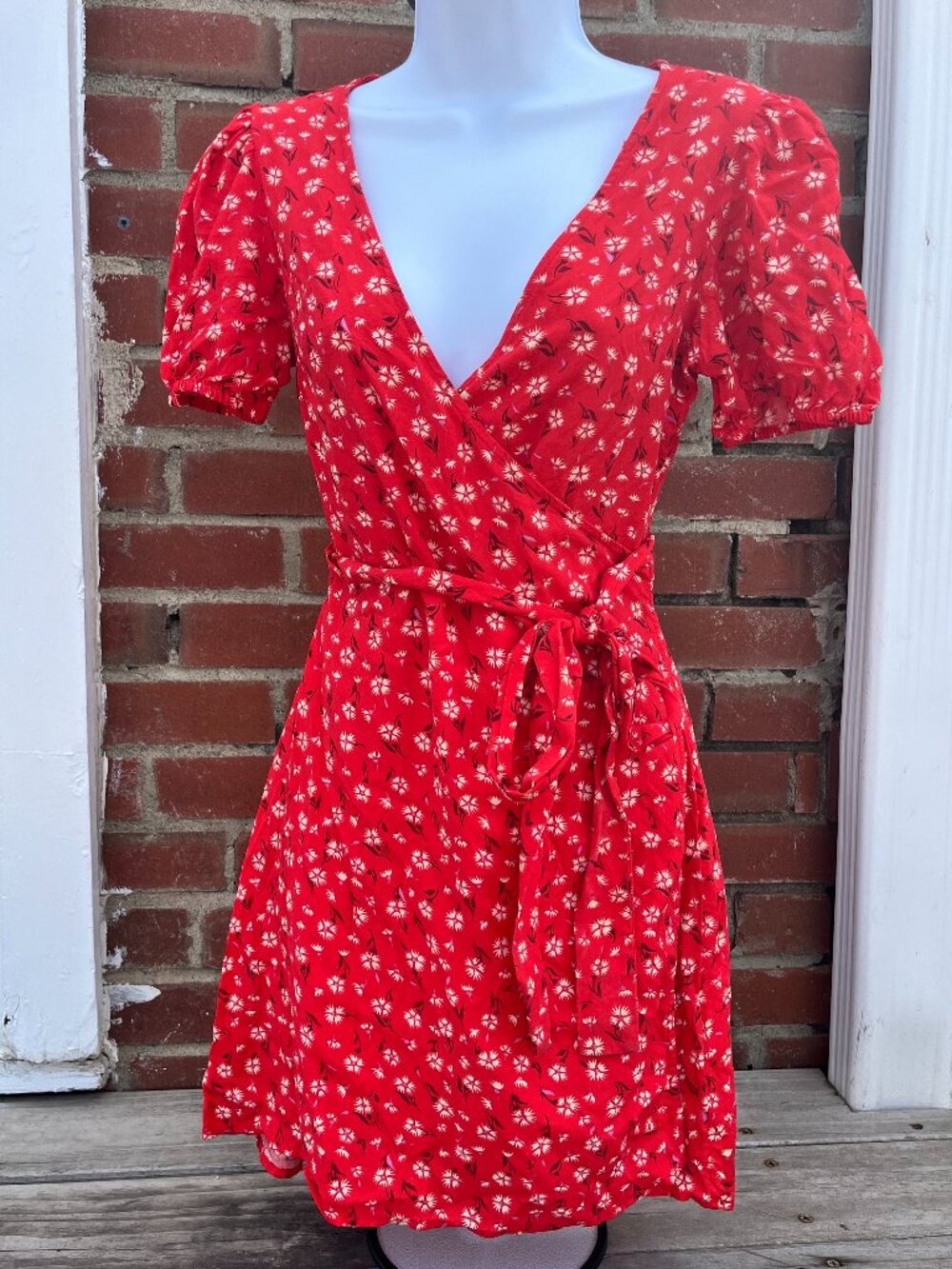 Billabong Hot Tropics Mini Wrap Dress